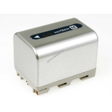 Powery Utángyártott akku Sony videokamera DCR-PC100 3400mAh ezüst sony videókamera akkumulátor
