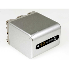 Powery Utángyártott akku Sony videokamera DCR-TRV260 5100mAh ezüst sony videókamera akkumulátor