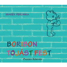 Pozsonyi Pagony Boribon tojást fest gyermek- és ifjúsági könyv