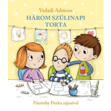 Pozsonyi Pagony Kft. Három szülinapi torta gyermekkönyvek