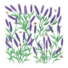 PPD.C133002560 Tracey&- 039;s Lavendula papírszalvéta 33x33cm, 20db-os papírárú, csomagoló és tárolóeszköz