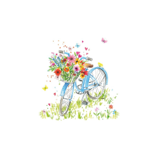 PPD.C1334408 Ride my Bike papírszalvéta 33x33cm,20db-os asztalterítő és szalvéta