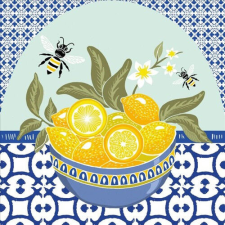 PPD Malaga papírszalvéta 33x33cm, 20db-os papírárú, csomagoló és tárolóeszköz