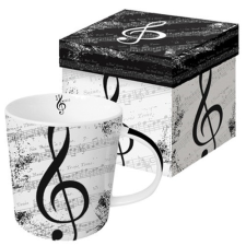PPD Porcelánbögre 0,35l, I Love Music bögrék, csészék