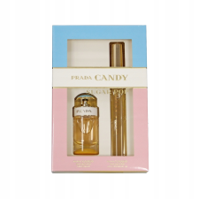 Prada Candy Sugar Pop Ajándékszett, Eau de Parfum 7 ml + Eau de Parfum 10 ml (Rollerball), női kozmetikai ajándékcsomag