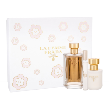 Prada La Femme, edp 100 ml + edp 10 ml + Testápoló 100 ml kozmetikai ajándékcsomag