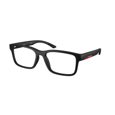 Prada Linea Rossa PS01RV DG01O1 Black Rubber Demo Lens szemüveg szemüvegkeret