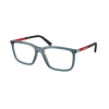 Prada Linea Rossa PS01SV CZH1O1 Blue Transparent Demo Lens szemüveg
