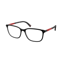 Prada Linea Rossa PS02RV 03I1O1 Top Matte Black On Crystal Demo Lens szemüveg szemüvegkeret
