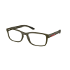 Prada Linea Rossa PS06RV 15X1O1 Matte Green Demo Lens szemüveg