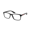 Prada Linea Rossa PS08RV 1AB1O1 Black Demo Lens szemüveg