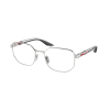 Prada Linea Rossa PS50QV 1BC1O1 Silver Demo Lens szemüveg