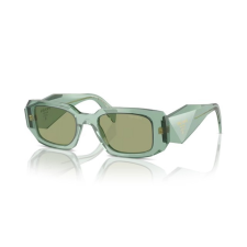 Prada PR17WS 11R10E TRANSPARENT SAGE GREEN MIRROR INTERNAL SILVER napszemüveg napszemüveg