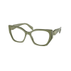 Prada PR18WV 13J1O1 Sage/Black Demo Lens szemüveg