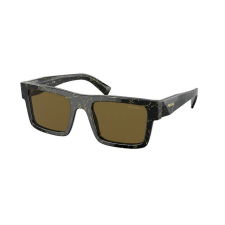 Prada PR19WS 19D01T BLACK/YELLOW MARBLE DARK BROWN napszemüveg napszemüveg