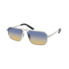 Prada PR A53S 27506Z Matte Silver Yellow/Dark Blue napszemüveg