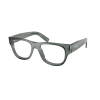Prada PR D08VU 21J1O1 Transparent Grey Demo Lens szemüveg