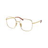 Prada PRA59V 5AK1O1 Gold Demo Lens szemüveg