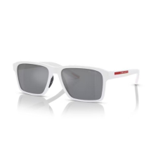 Prada Sport PS05YS TWK40A WHITE RUBBER LIGHT BLUE MIRROR SILVER napszemüveg napszemüveg