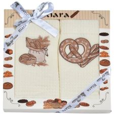 Praktik Kiara konyharuha ajándékszett, 50 × 70 cm, péksütemény, 2 db tisztító- és takarítószer, higiénia