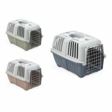 Pratiko 2 Metal Fémajtós Szállítóbox 55x36x36cm szállítóbox, fekhely kutyáknak