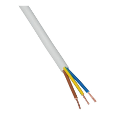 PRC H05VV-F 3x4 mm2 100m Mtk fehér sodrott kábel (MTK 3X4 FEHÉR) kábel és adapter