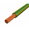 PRC H07V-K 1x6 mm2 100m Mkh z/s sodrott vezeték (PRC_MKH_1X6_ZÖLDSÁRGA)