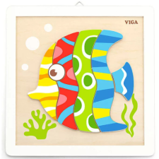 PRC Kifestős puzzle Hal puzzle, kirakós