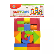 PRC Puha szivacsos építőkocka Eva soft 25 db-os barkácsolás, építés