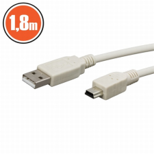 PRC USB 2.0 A - mini USB 2.0 B 1.8m kábel kábel és adapter