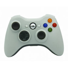 PRC vezeték nélküli Xbox 360/PC USB adapterrel fehér kontroller videójáték kiegészítő