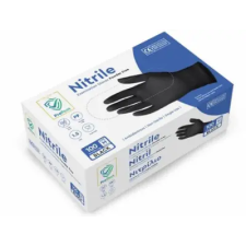 Precise Nitril kesztyű 3,5gramm (M) fekete [100db/doboz][ProTect] védőkesztyű
