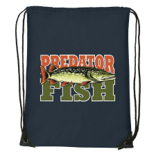 Predator fish - Sport táska navy kék tornazsák