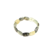 Prehnit tégla karkötő 10x14x5mm karkötő
