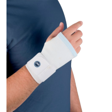 Premia elasztikus csukló/kézszorító fehér L gyógyászati segédeszköz
