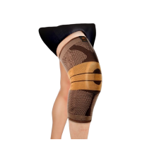 Premia prémium térdrögzítő szilikon párnával (M) gyógyászati segédeszköz