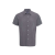 Premier Férfi ing Premier PR221 Men'S Short Sleeve Gingham Cotton Microcheck Shirt -3XL, Black/White