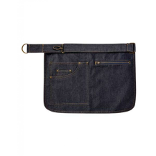 Premier Férfi kötény Premier PR138 Metro&#039; Utility Hip Apron -Egy méret, Indigo Denim lakástextília