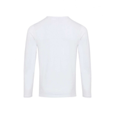 Premier Férfi póló Premier PR218 Felhajtott Ujjú póló -S, White/Navy férfi póló