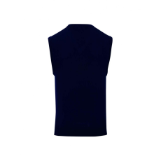 Premier Férfi Premier PR699 Men'S v-neck Sleeveless Sweater -2XL, Navy