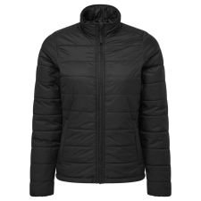 Premier karccsusított vízálló bélelt steppelt Női kabát PR819, Black női dzseki, kabát