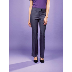 Premier Női nadrág Premier PR536 Ladies' 'Iris' Straight Leg Trousers -20, Grey Heather