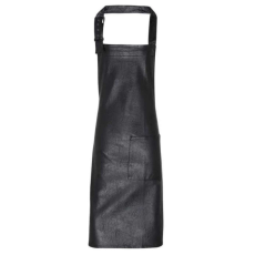 Premier PR139 FAUX LEATHER BIB APRON U