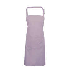 Premier PR154 COLOURS nagy zsebes hosszú kötény saját anyagú pántokkal Premier, Lilac-U lakástextília