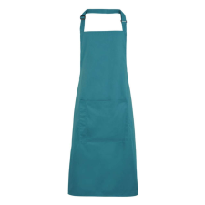 Premier PR154 COLOURS nagy zsebes hosszú kötény saját anyagú pántokkal Premier, Teal-U lakástextília