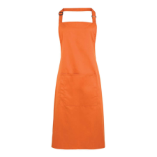 Premier PR154 COLOURS nagy zsebes hosszú kötény saját anyagú pántokkal Premier, Terracotta-U lakástextília