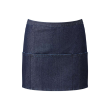 Premier PR155 COLOURS rövid pultos kötény három tabletbarát zsebbel Premier, Indigo Denim-U lakástextília