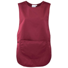 Premier PR171 Női belebújós kötény, tunika Premier, Burgundy-2XL lakástextília