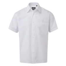 Premier PR202 MEN&#039;S SHORT SLEEVE POPLIN SHIRT 6XL munkaruha