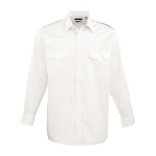 Premier PR210 MEN’S LONG SLEEVE PILOT SHIRT L munkaruha